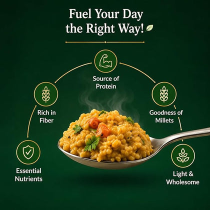 Freeze Dried Instant Millet Sambar Meal & Millet Rasam Meal