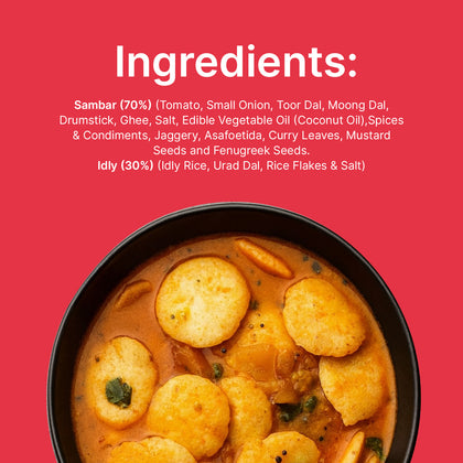 Freeze Dried Sambar Idly