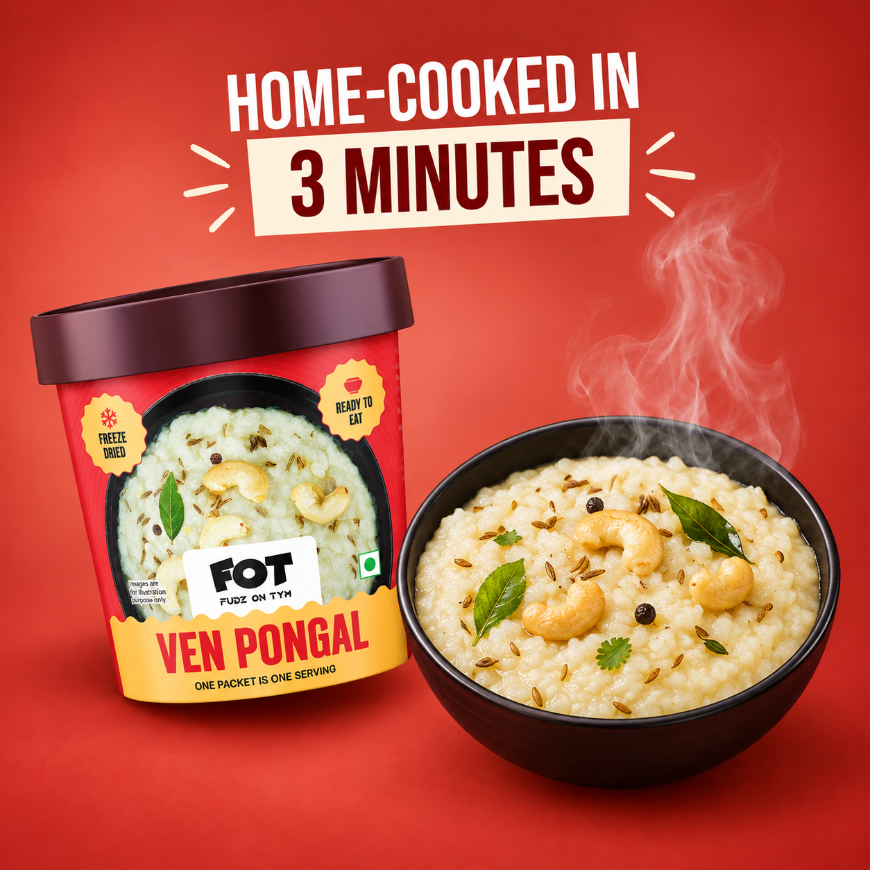 Freeze Dried Ven Pongal Secondary image