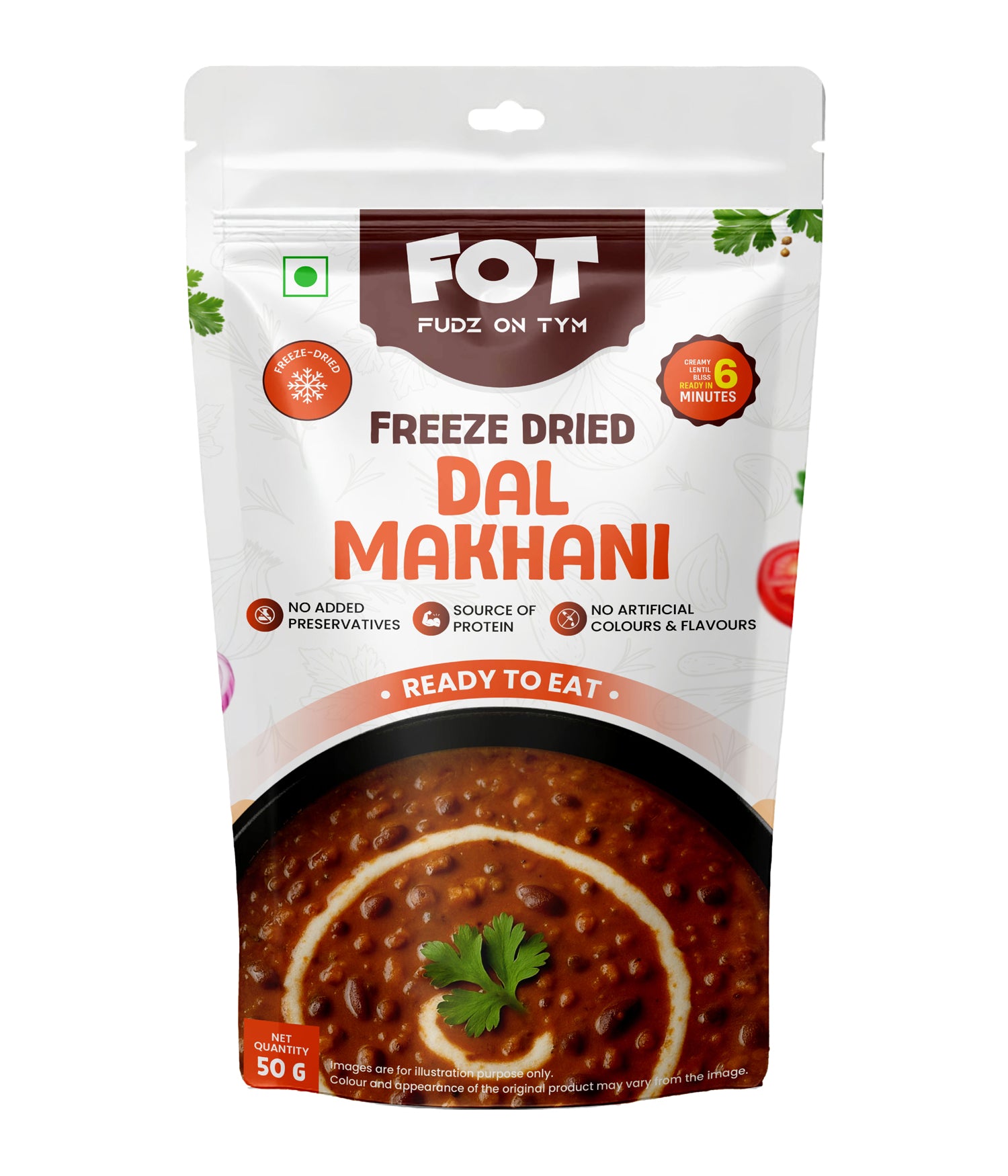 Freeze Dried Dal Makhani