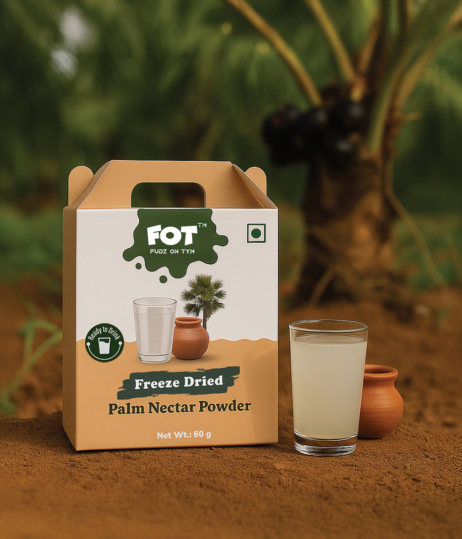 Freeze Dried Palm Nectar Powder