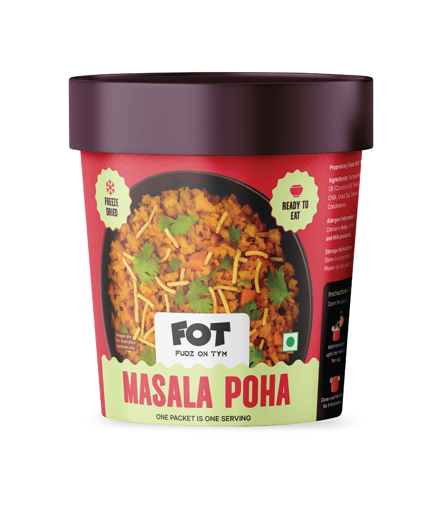 Freeze Dried  Masala Poha