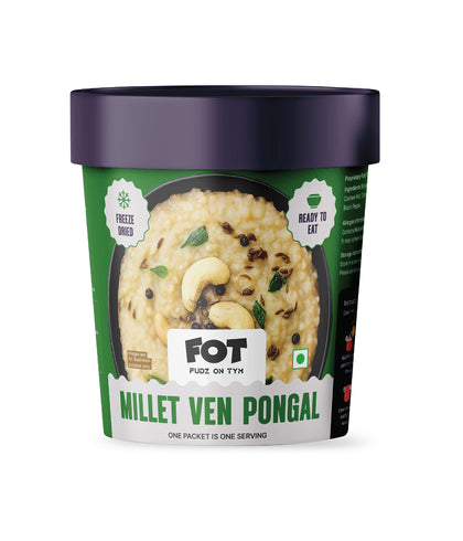 Freeze Dried Millet Ven Pongal
