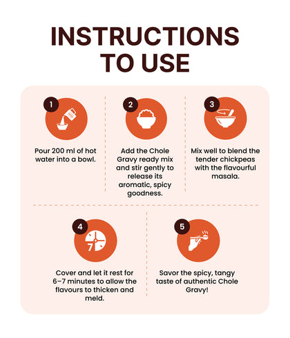 Freeze Dried Chole Gravy