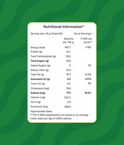 Freeze Dried Millet Curd Meal
