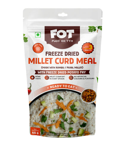 Freeze Dried Millet Curd Meal 