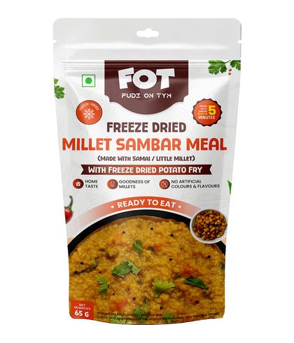 Freeze Dried Millet Sambar Meal 