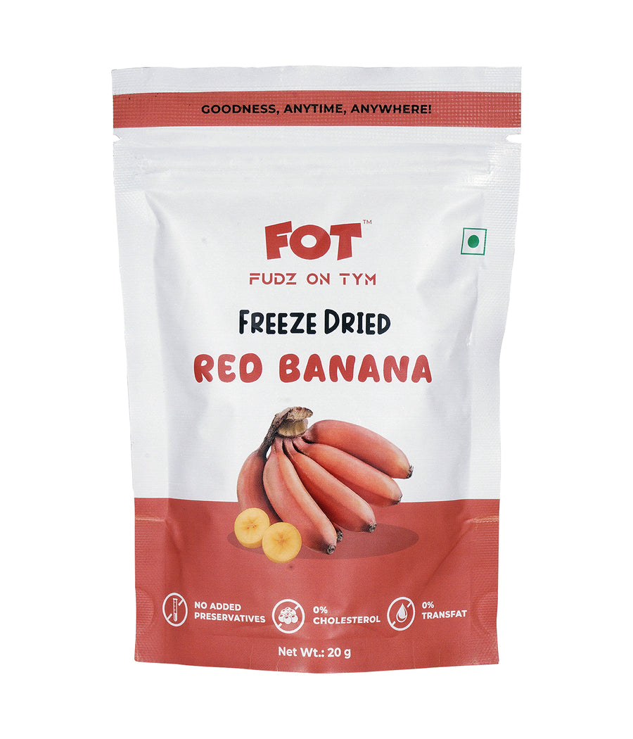 Freeze Dried Red Banana
