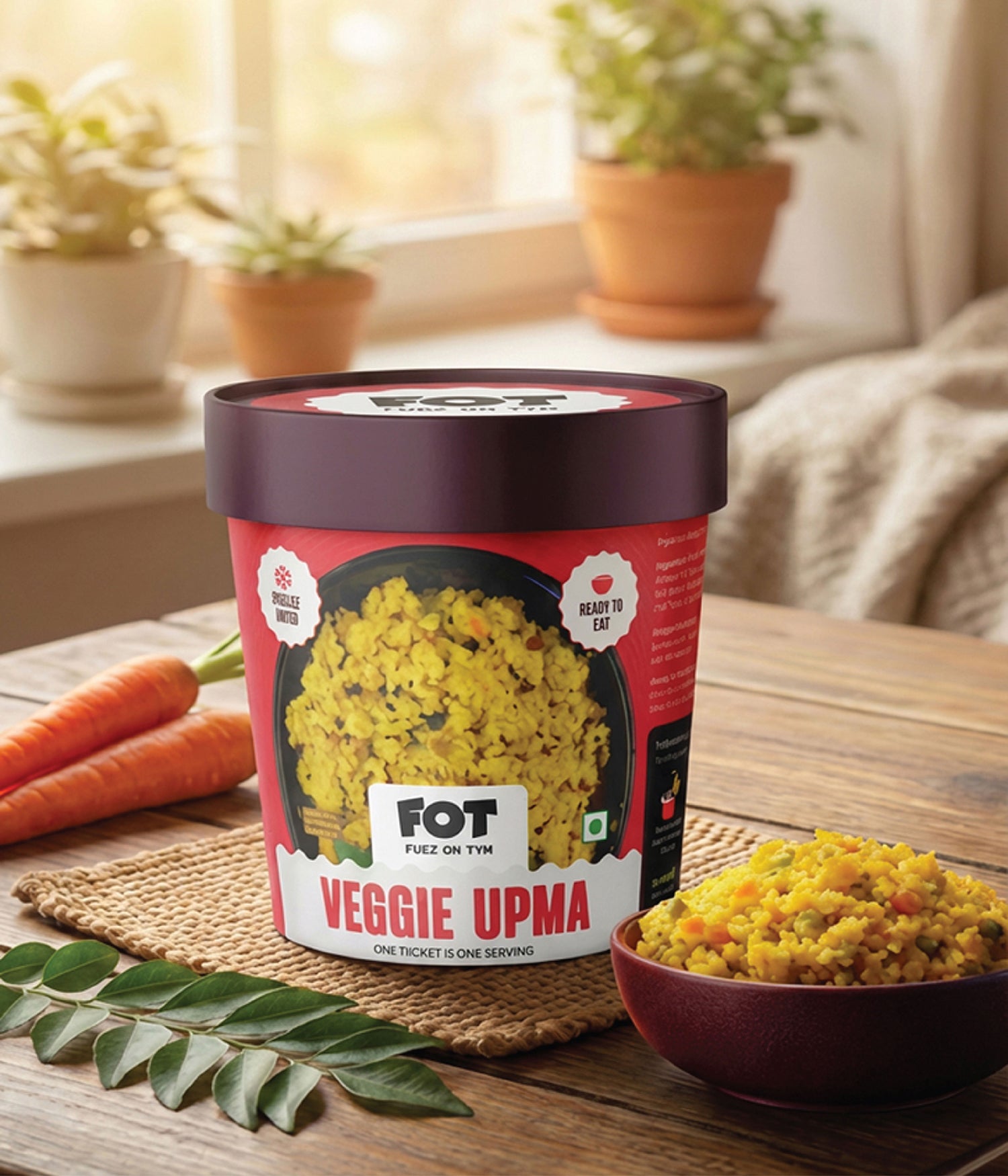 Freeze Dried Veggie Upma Main image