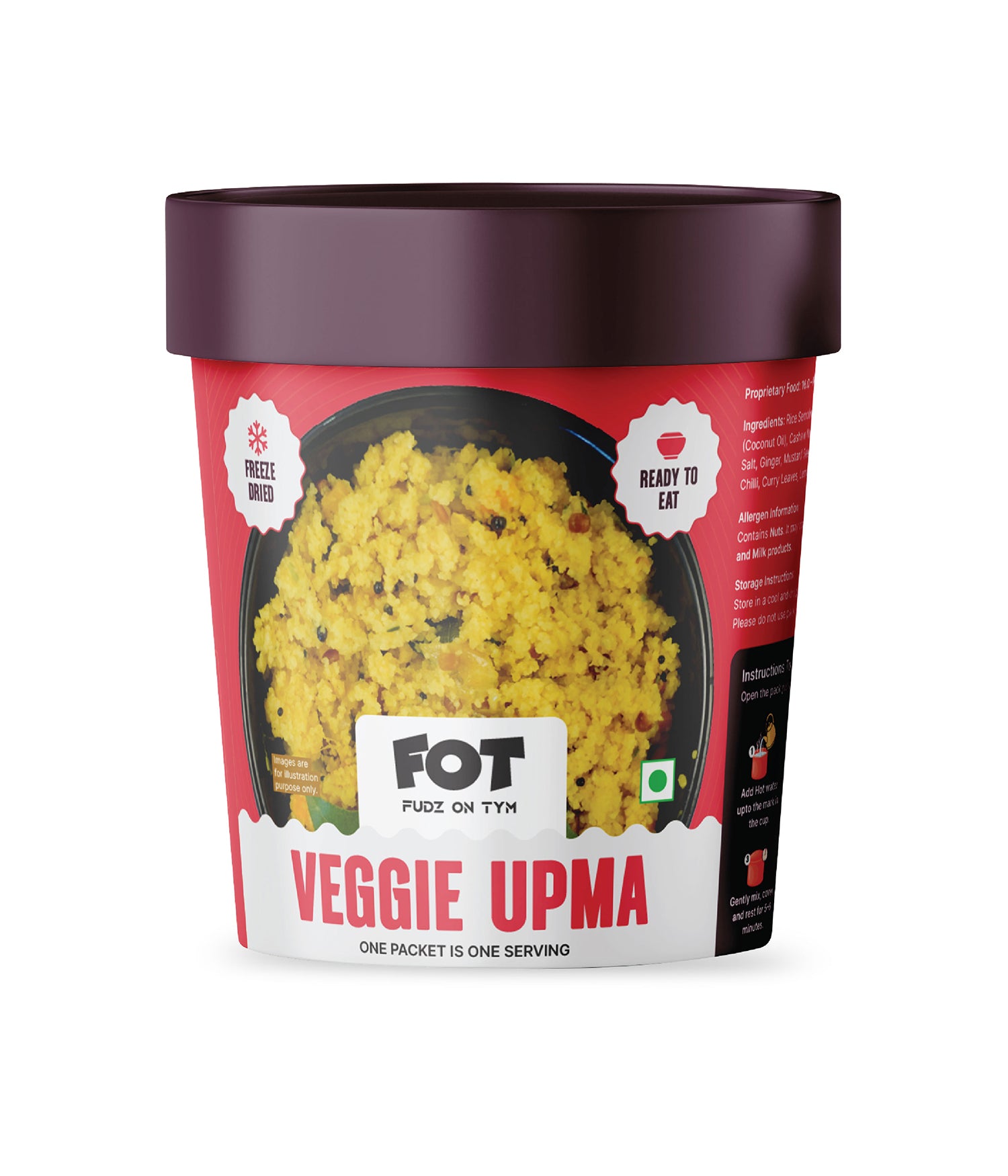 Freeze Dried Veggie Upma