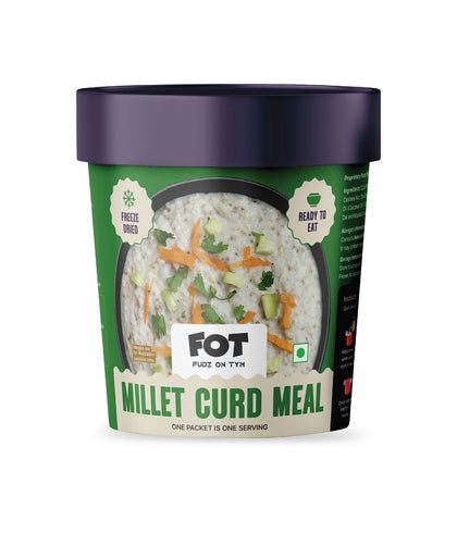 Freeze Dried Millet Curd Meal