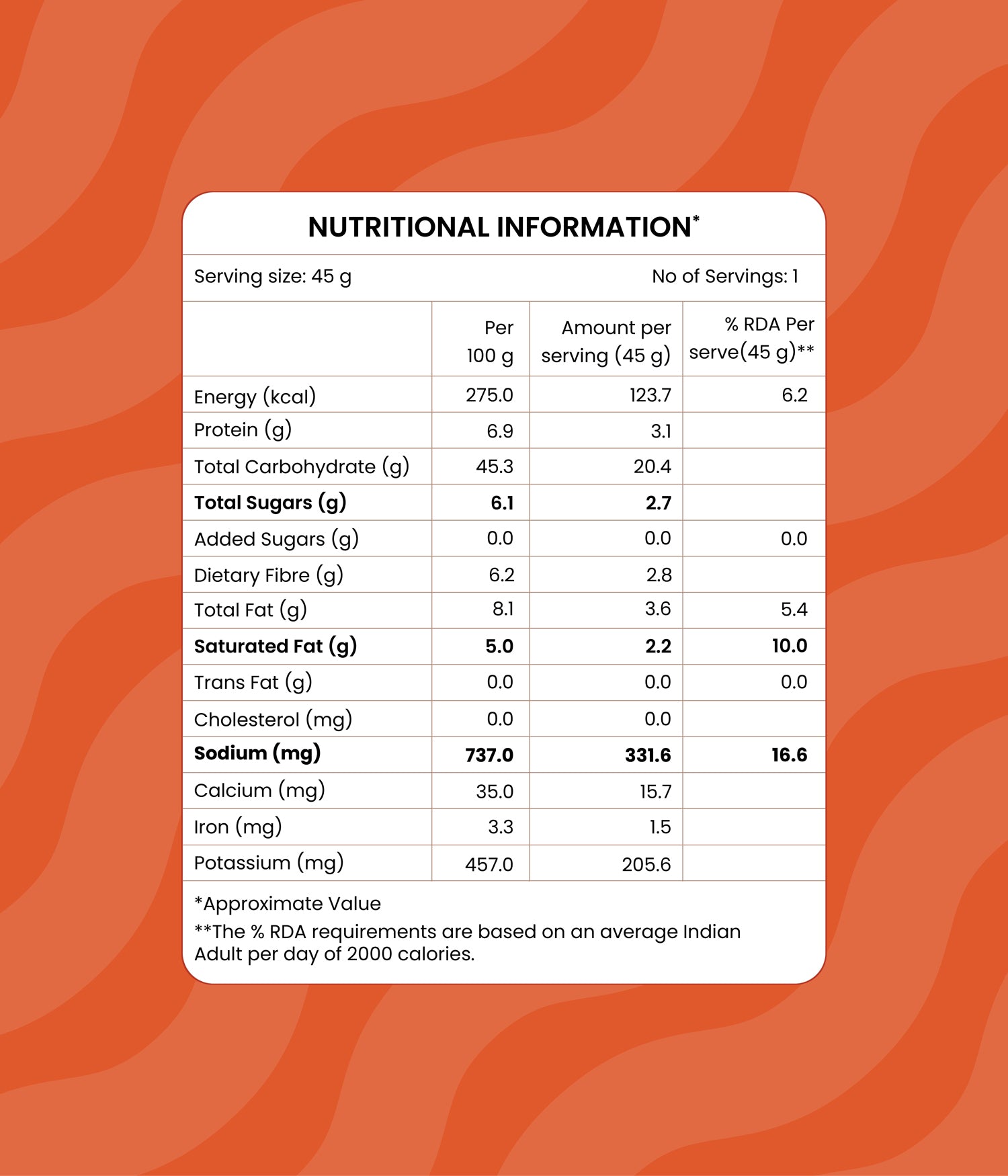 Freeze Dried Millet Rasam Meal 