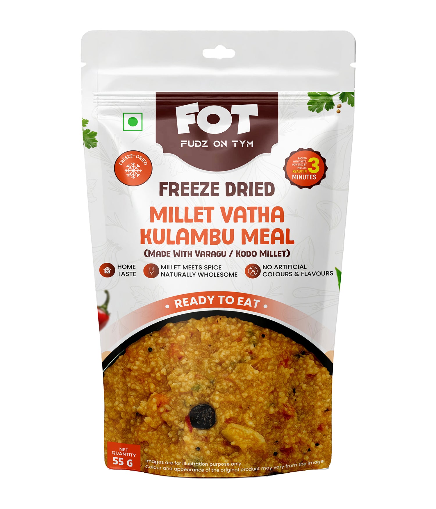 Millet Vatha Kulambu Meal