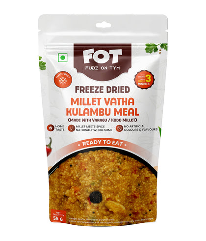 Millet Vatha Kulambu Meal