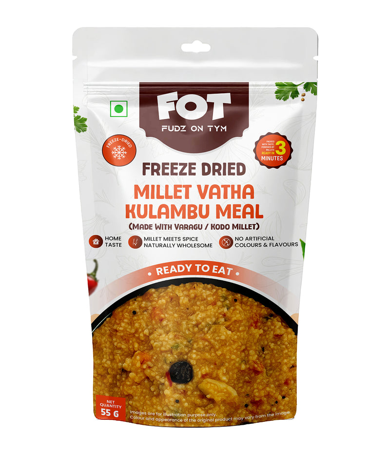 Millet Vatha Kulambu Meal