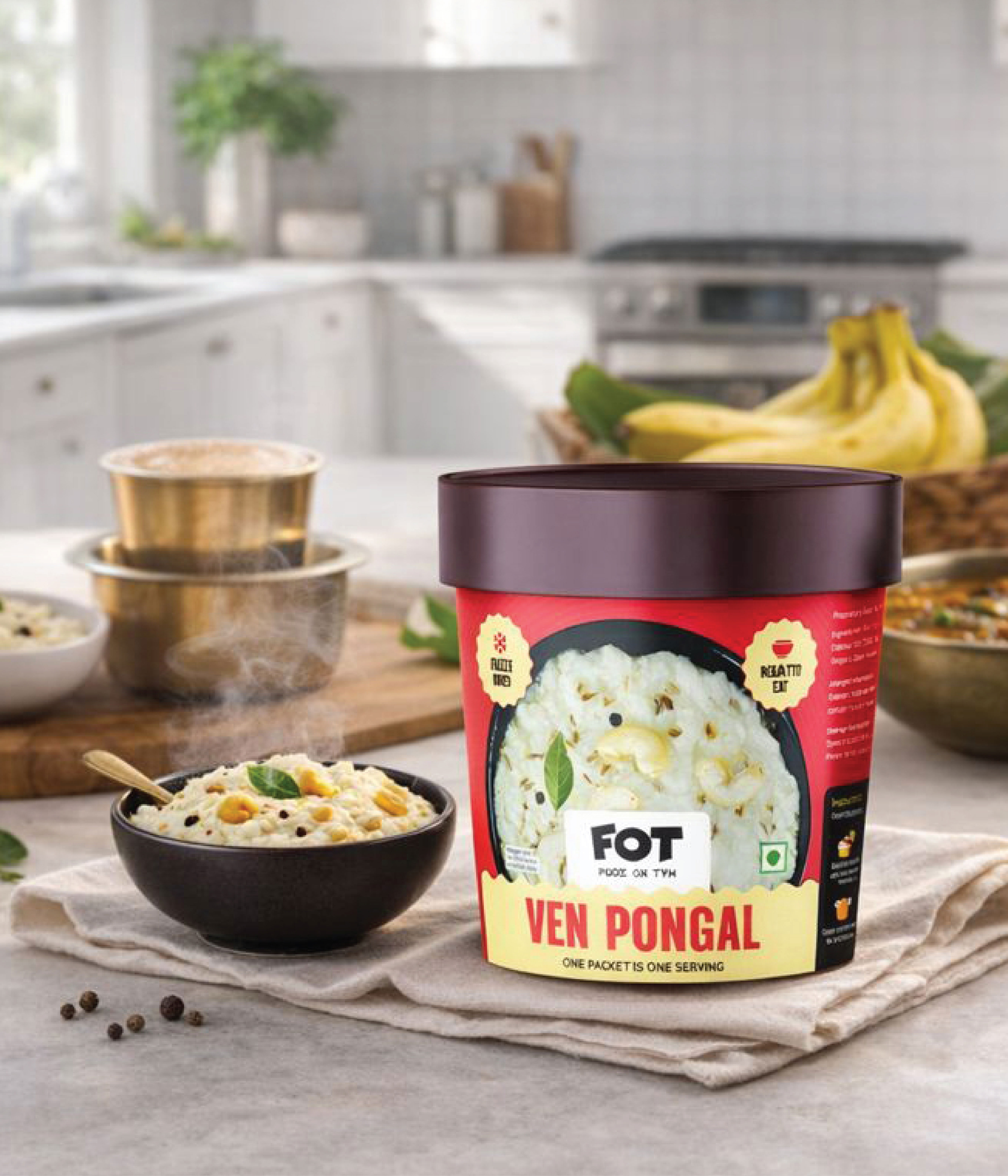 Freeze Dried Ven Pongal