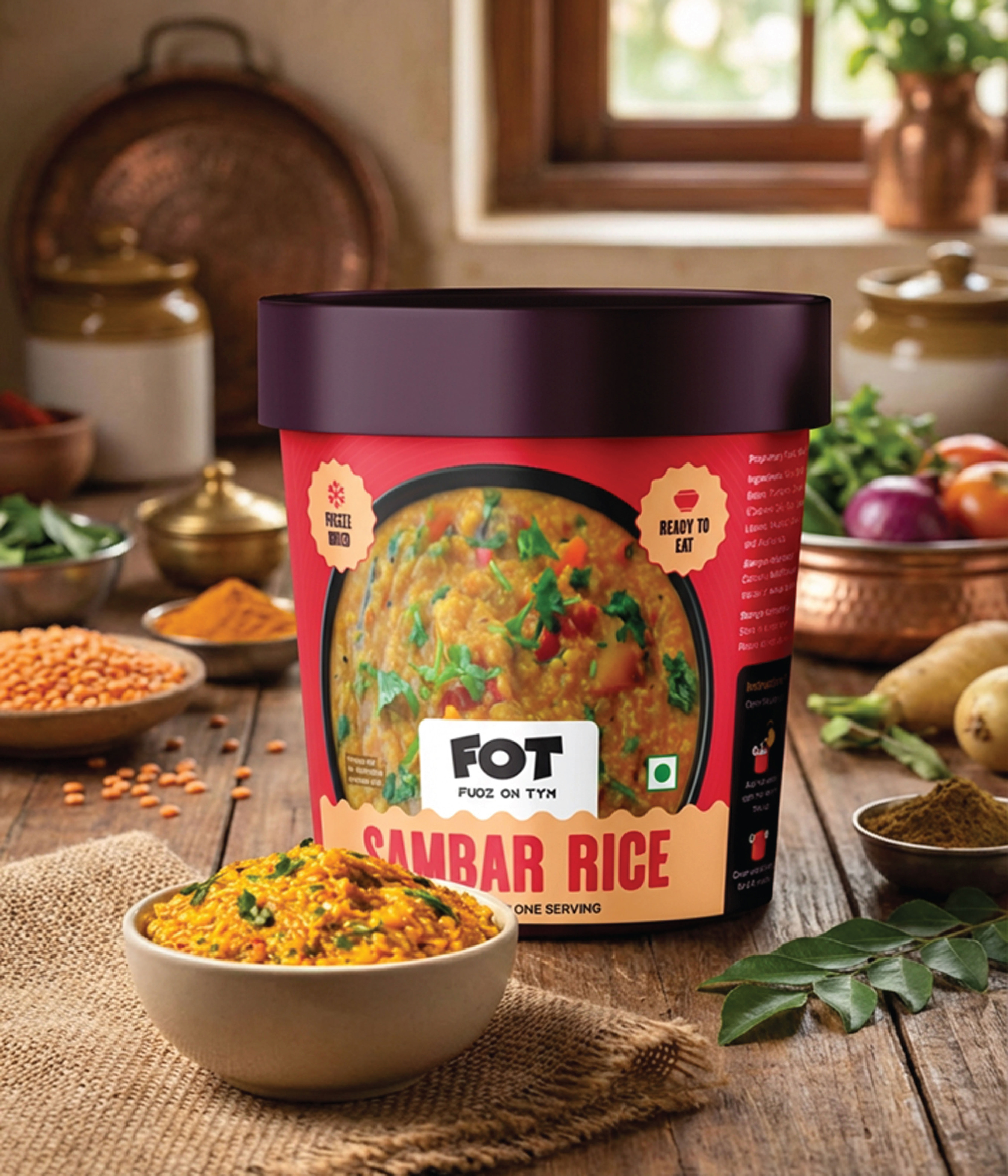 Freeze Dried Sambar Rice