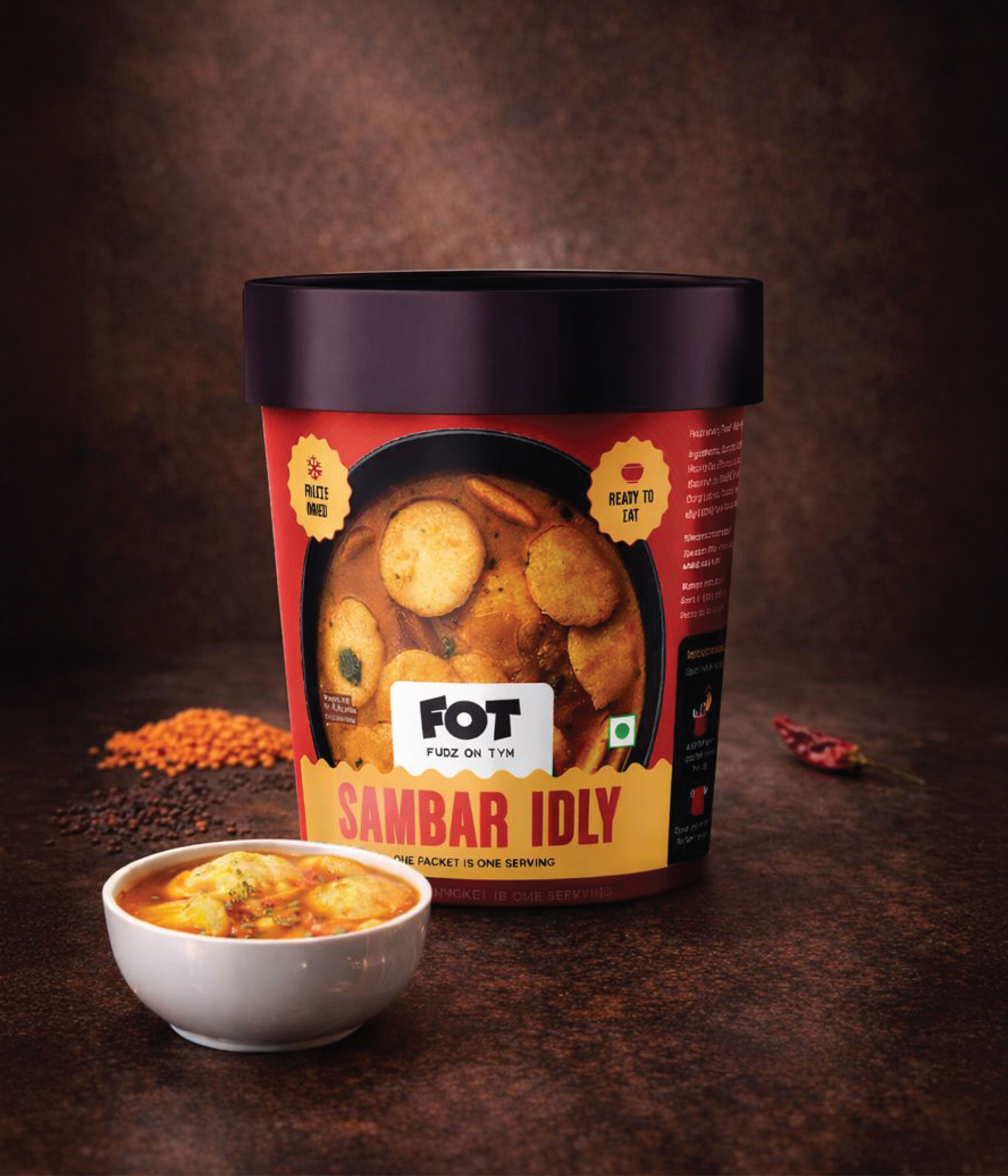 Freeze Dried Sambar Idly