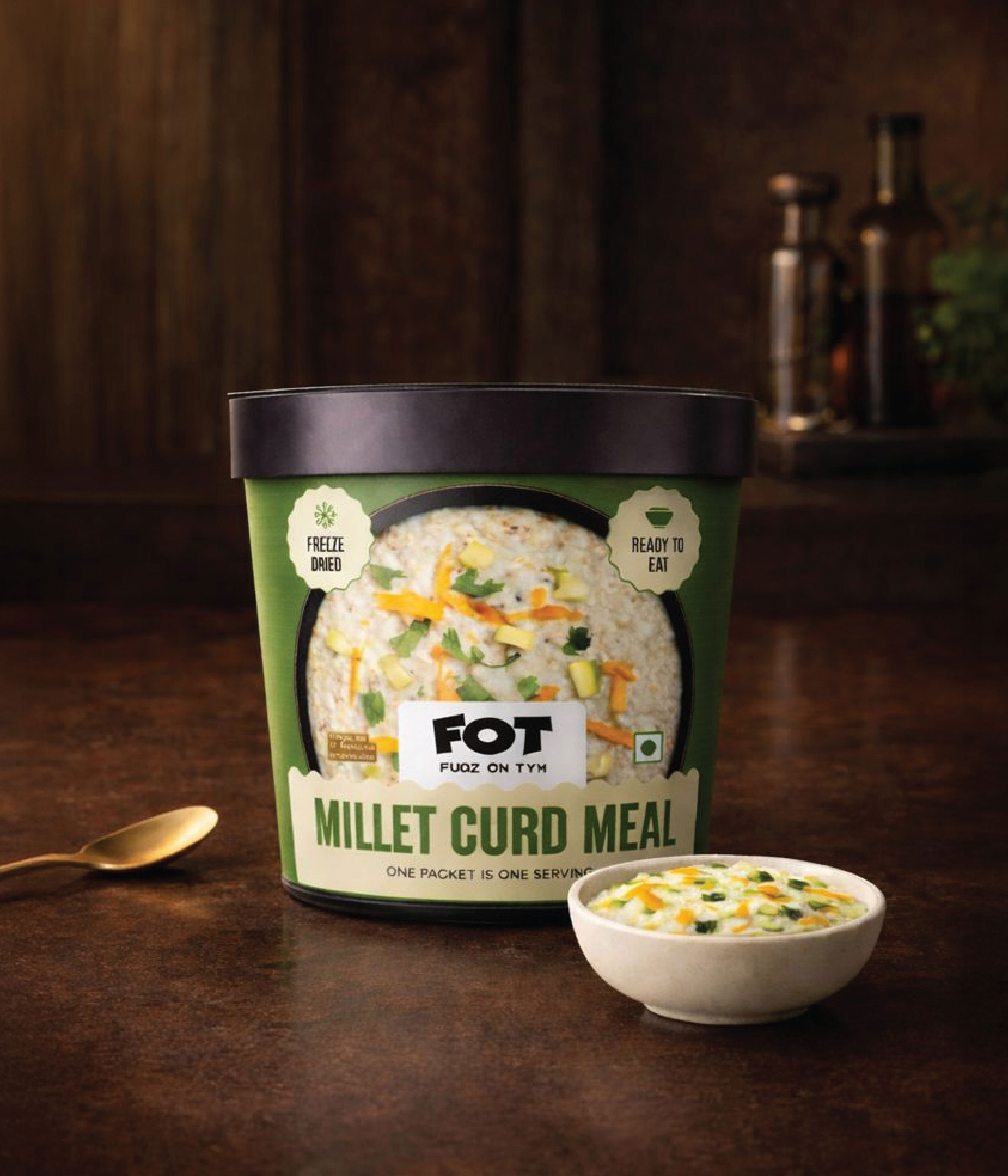 Freeze Dried Millet Curd Meal