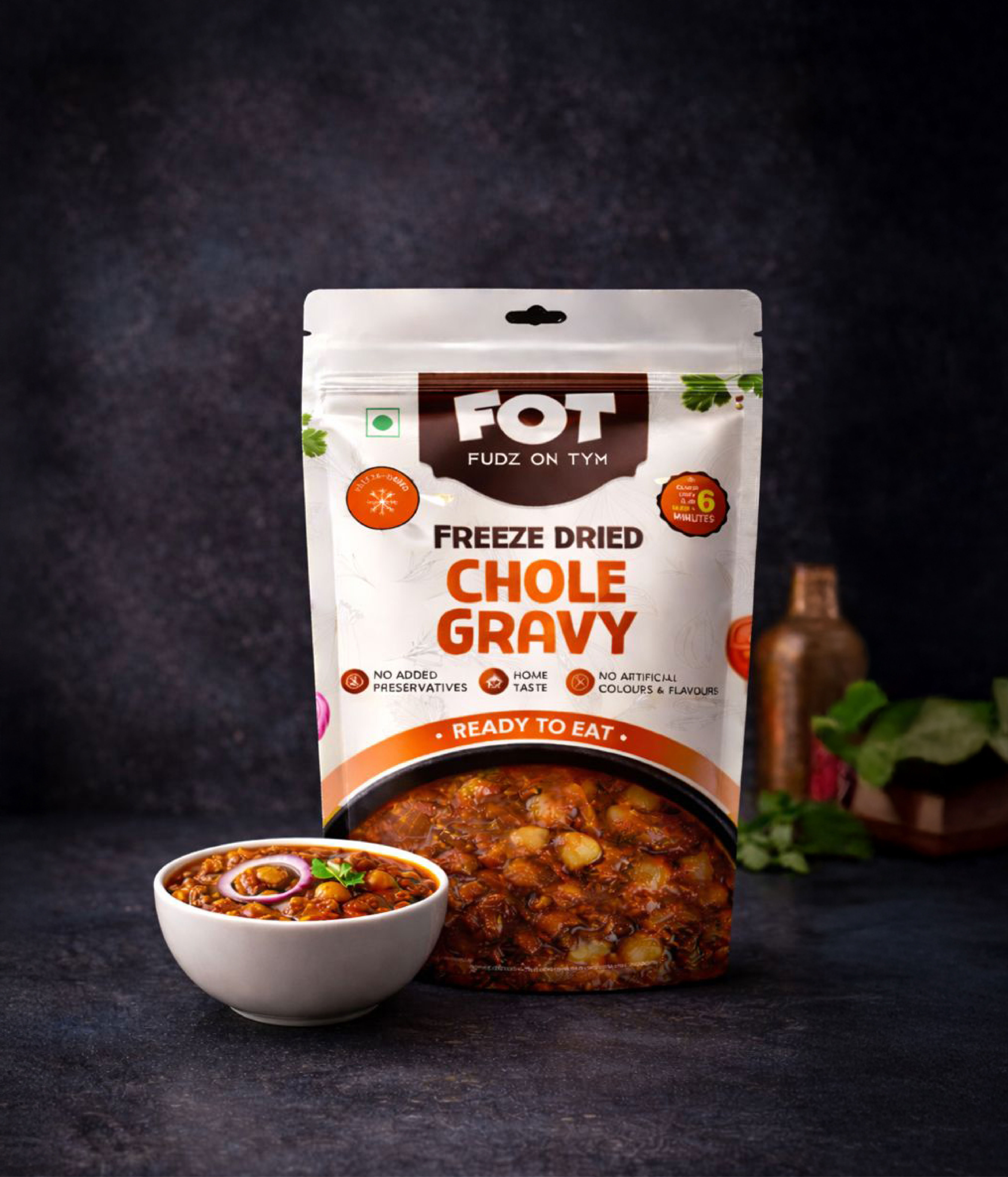Freeze Dried Chole Gravy